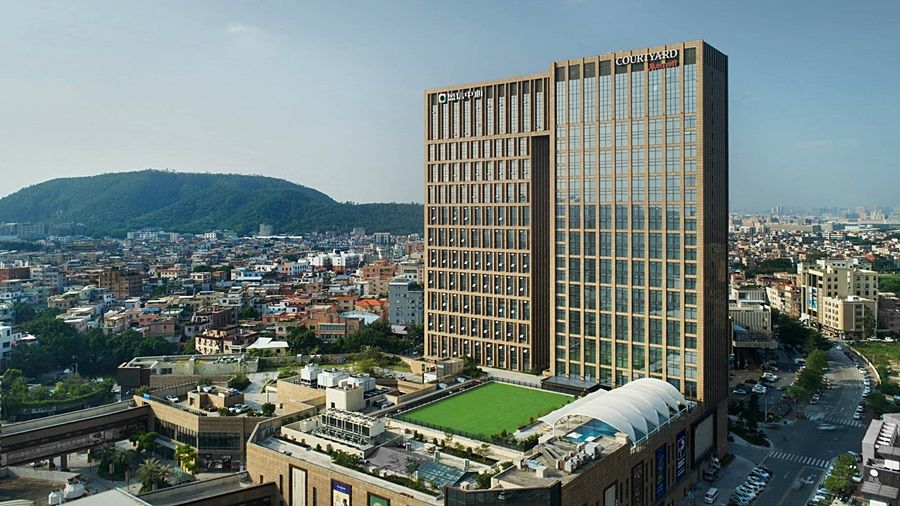 Courtyard By Marriott Shunde Longjiang, Near Furniture Fair Hotel Bagian luar foto